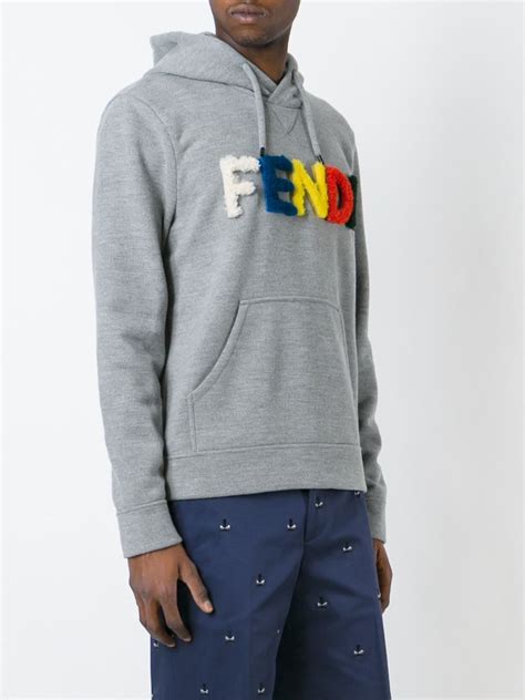 fendi hoodie men's